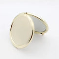 Stock Available Pocket Mirror in Wholesale Double Side Pocket Mirror Metal with High Popularity Small Makeup Mirrors Round