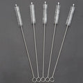 180x50x10mm Metal Straws Cleaning Brushes Nylon Bristle Brush for Drinking Straws and Drinkware