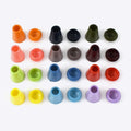 Deepeel DY207 Plastic Pom Cord Rope Buckle Stopper Elastic Bag Lock for Clothing Hat Pant Belt Drawstring Stopped Buckle