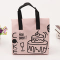 Wholesale Customized Disposable Thermal Lunch Tote Eco-Friendly Reusable Insulated Cooler Bag with Printed Logo for Packing Cans