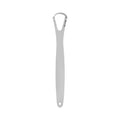 2 PIECES 100% Stainless Steel Metal Tongue Scraper Bad Breath Treatment Tongue Cleaner