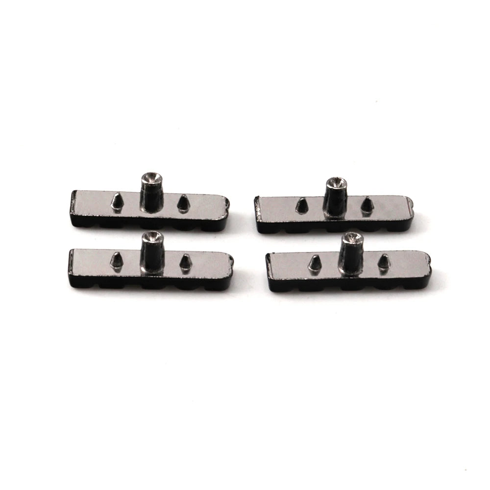 Custom 3D Metal Clothing Logo Hijab Sewing Tag Small Letter Labels Metal Brand Logo Label Zinc Alloy for Mens Clothing Printed