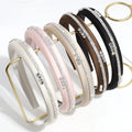 Fashionable Rhinestone Head Hoop Sponge Hair Band Simple Sweet Rhinestone Headband for Women Hair Accessories