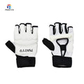 PIAOYU Half-Finger Gloves New White WT Approved for Taekwondo Karate Boxing Training Martial Arts Protection Hand Guard Products