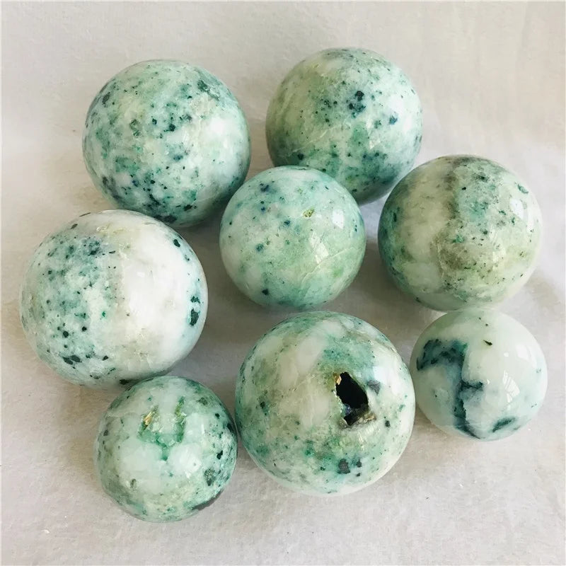 Hot Sale Chrysocolla Sphere Natural Healing Crystal Quartz Stone Ball Fynchenite Phoenix Stone Sphere