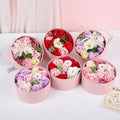 Luxury Fashion Healing Scented Candle Soap Flower Box Gift Set Promotional Women Christmas Back School Valentines Mother's Day