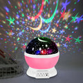 360 Degree Rotatable 4 Led Bulbs 9 Lights Color Changing Cosmos Sky Moon Master Starry Sky Projector Star Night with Usb Cable