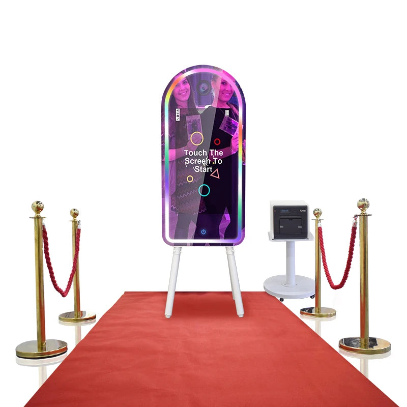 Hot Sale 32 Inches Touch Screen Digital Vintage Mirror Photo Booth