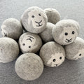 Custom 7cm Natural Wool Dryer Balls Reusable Fabric Softener for New Zealand Laundry Ball & Discs Product Category