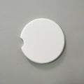 Custom Eco-Friendly Sublimation Ceramic Car Coasters 6.5cm Round Car Cup Coaster Water Absorbent Coaster