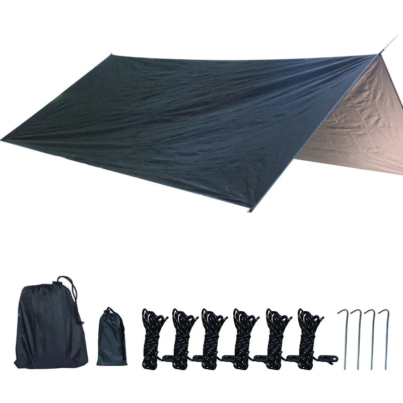 Low Moq Ultralight Easy to Use 300*300cm Hammock Tarp for Camping