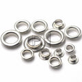 Brass Material Ver 4mm 5mm 6mm 7mm 8mm 10mm Grommet Eyelet With Washer Fit Leather Craft Shoes Belt Accessories