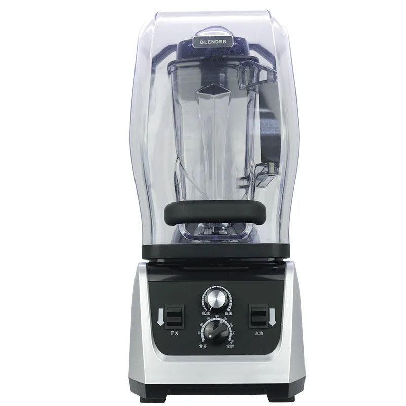 Commercial 1600W Heavy Duty Electric Juicer Blender Variable Speed Smoothie Maker Machine for Household Use