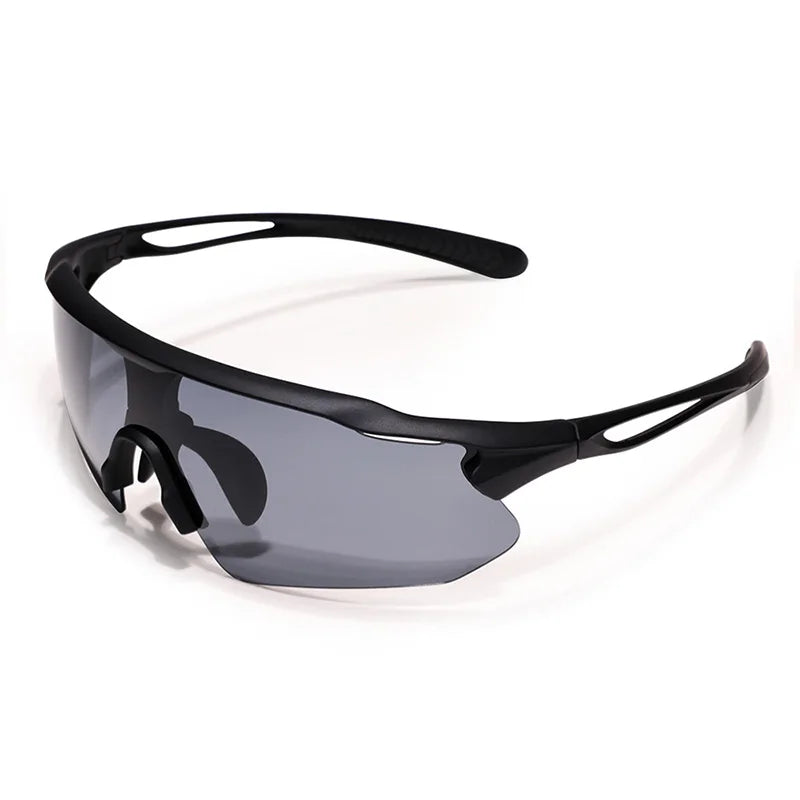 HUBO 502 Best Cycling Sunglasses Men 5 Interchangeable Lens Polarized UV 400 Protection Custom Logo Black White Red Yellow
