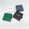 Custom Recyclable  Kraft Paper Hair Jewelry Package of Rigid Cardboard Materials Body Puncture Jewelry Boxes