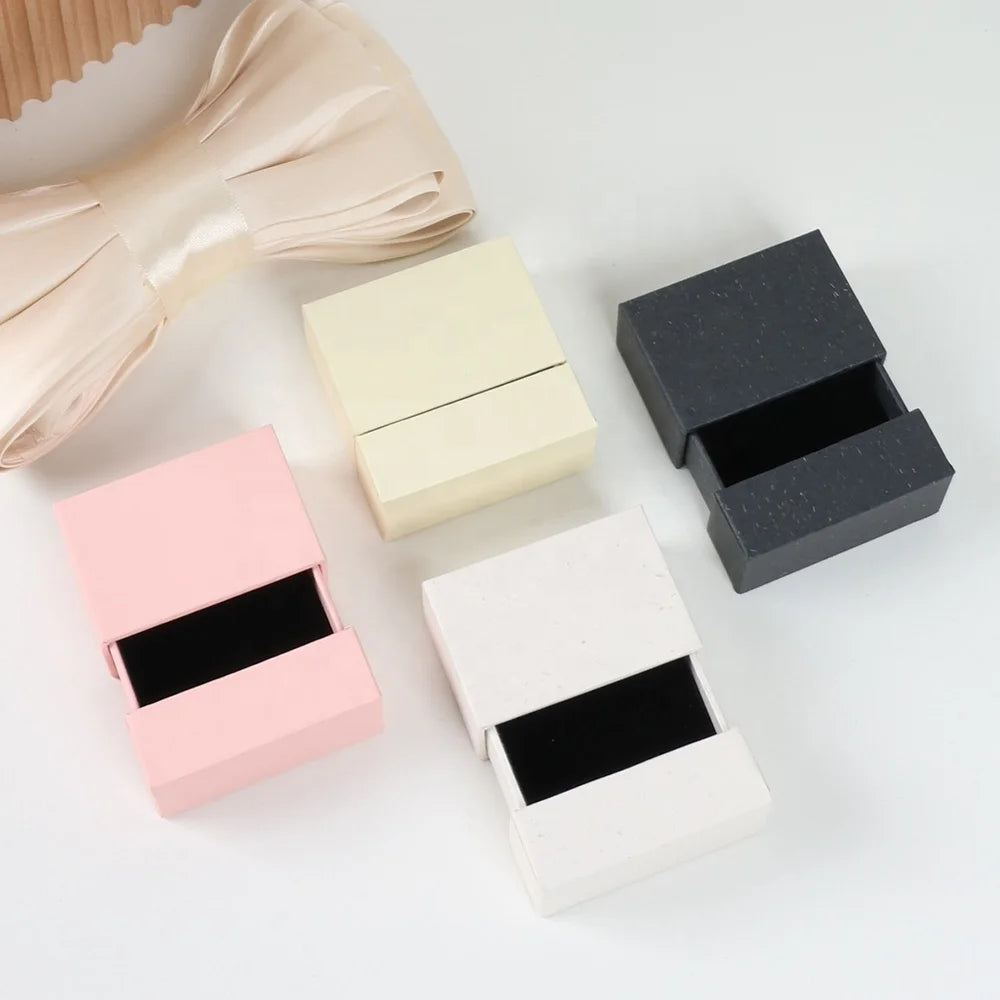 Environmentally Friendly Storage Drawers Handmade Recyclable Paperboard Gift Box for Jewelry Perfume Necklaces Bracelets Rings
