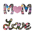 Love Mom Letter Silicone Mold Alphabet Sign Resin Mold for Mother's Day Gifts