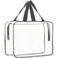 High Quality Clear Makeup Pouches Tote Travel Toiletry Bags Transparent PVC Cosmetic Bag