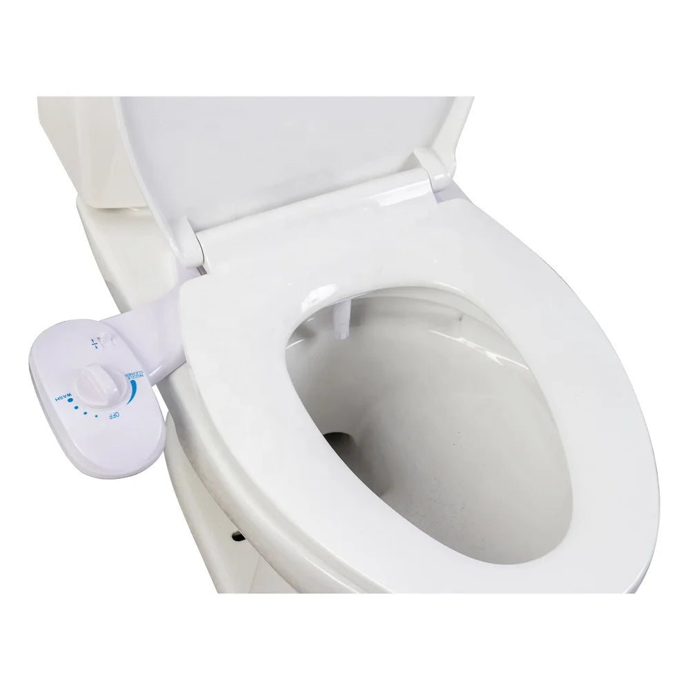 Modern Design Non-Electric Eco-Friendly ABS Plastic Floor-Mounted Hotel Use Bathroom Set Single Spraying Nozzle Easy Water Flow
