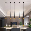 LED Pendant Lights Cone Long Tube Hanging Lamp Kitchen Lighting Dimmable Island Dining Living Room Bar 5W 7W 50 Aluminum 24 110