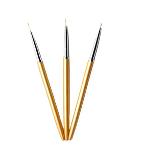 Professional Nail Art Liner Brush UV Gel Painting Acrylic Nail Brushes Striping Brushes for Short Strokes Details
