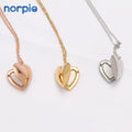 Metal Crafts Stainless Steel Jewelry Necklace Sublimation Blank Heart DIY Frame Photo Picture Memory Locket Pendant Necklace