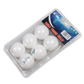 CW PPA002 6pcs Pack 3 Stars White/Yellow Diameter 40+ Table Tennis Balls