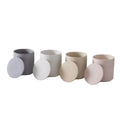 375ML Nordic Wholesale Unique Porcelain Container Decor Custom Candelabra Cups Ceramic Empty Candle Jar