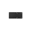 Metal Back Plate Customized Stamping Parts Docking Station Mount Adapter Mounting Plate for LCD Monitors Docks/Hubs
