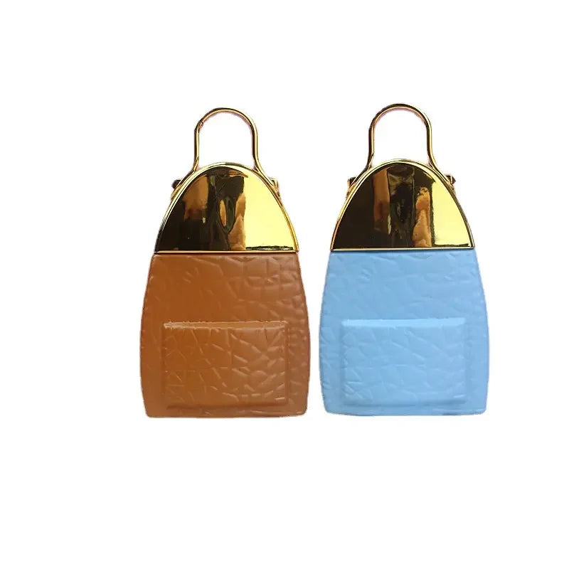 Empty 30ml Colorful Cosmetic Packaging Bottle Refillable Glass Spray Bottle for Perfume