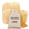 Custom Logo Loofah Sponge Exfoliating Body Scrubber Deep Clean Luffa Sponges Are Skin Friendly Vegan Bath Sponges