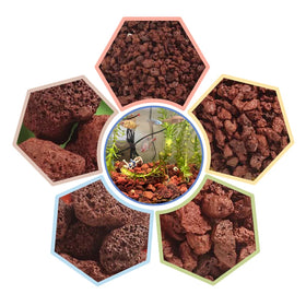 Red Black Basalt Hot Stones for BBQ Barbecue Grill No Dust Environmental Friendly Wholesale Volcanic Lava Rock with Best Price