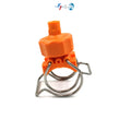 YS Adjustable 65° Ball Pipe Mounting Clamp Double Clip Eyelet Nozzle Holder New Condition Spray Nozzle for Car Washing MegaBDM