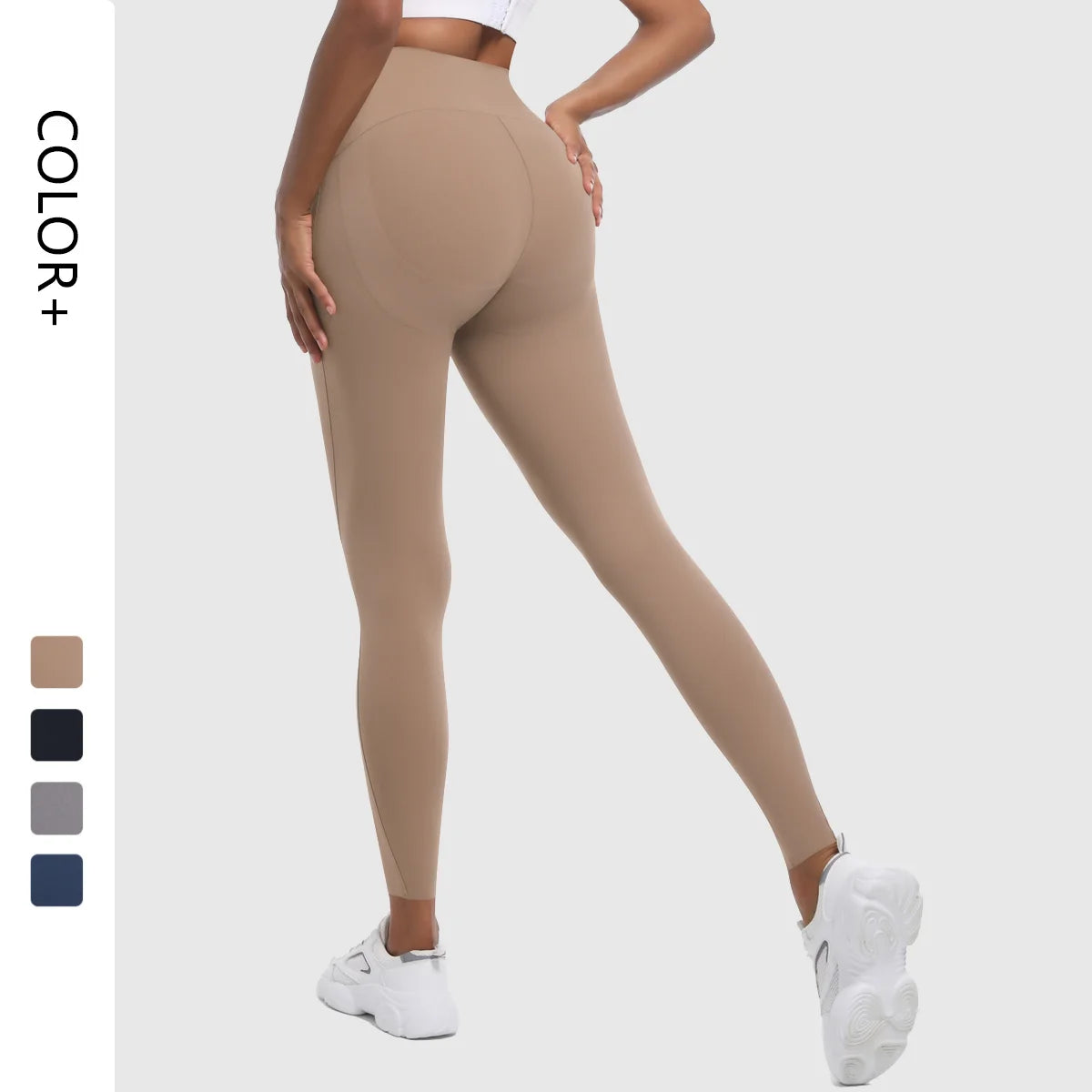 Yoga Leggings Women Fitness Workout Wear New Fabric High Support Crossover High Waist Yoga Pants Tummy Control Leggings