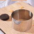 Hot Selling Cake Tools 3.5 Inch Mousse Ring Thickened 1MM 304 Stainless Steel Cake Mold