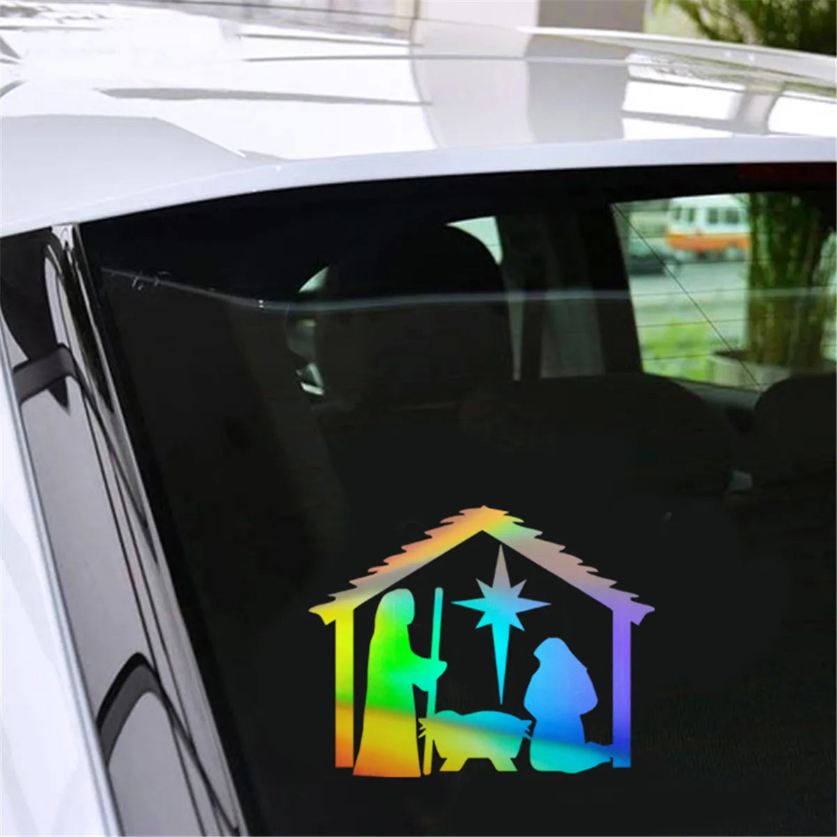 Christian Jesus Wall Stickers Car Window Door Laptop Bumper Vinyl Decal