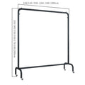 Modern Metal Clothes Display Racks with Wheels Gold Movable Garment Clothing Display Stands Boutique Hanging Clothes Shelf