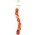 DIY Natural Agate Slice for Decor Gemstones Wind Chimes