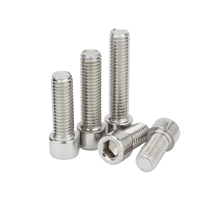 Wholesale DIN912 201 Stainless Steel M6 M8 No Knurled Hexagon Hex Socket Cap Head Screw Bolt Metric System