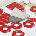 Custom Die Cut Grey Heavy Duty Nano Pad Mounting Sticky Acrylic Foam Double Sided Self Adhesive Tape