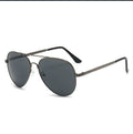 Men Driving Glasses  Double Bridge Metal Sun Shades Eyewear Sunglasses