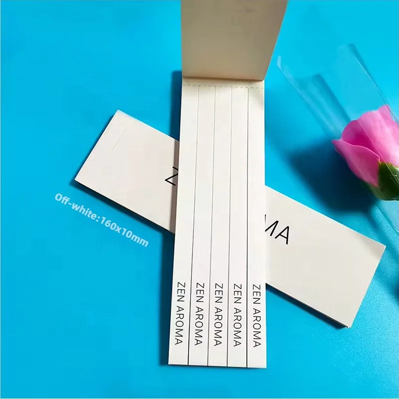 Customized Shape Design Business Card Fragrance Test Paper Cardboard Offset Paper