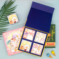 Customized Square Rigid Cardboard Gift Box for Mid Autumn Festival Mooncakes Matt Lamination Embossing Recyclable Food Packaging