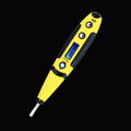 LED Numbers Electroprobe Screwdriver Test Pencil Electrical Fiber Optic Test Pen