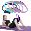 Customized Pink Circle Pilates Yoga Ring Power Workout Stretch Exercises Equipment