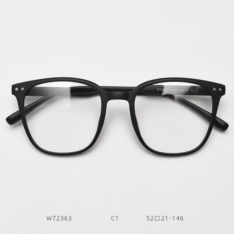 TR90 Eyeglasses Frame Men and Women Ultra-Light Retro Round Prescription Glasses Retro Eyewear 2024 New Style