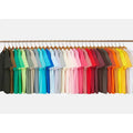 Lidong Unisex Short T-Shirt 150g Multi-Color 100% Thick Cotton Jersey Solid Pattern Man T-Shirt