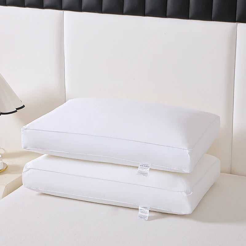65x40x8cm 10 Pieces Set in a Carton 100% Cotton Microfiber Filling Flame-Retardant Pillow Bed Sleeping Pillow