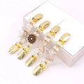 High-end Luxury Pearl Sweater Clip Collar Anti-slip Brooch Silk Scarf Clip Creative Dress Shirt Brooch Clips Women Girls Wearing