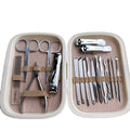 Luxury 18-in-1 Manicure Pedicure Set Stainless Steel Nail Cutter & Clipper Set in Box for Infants